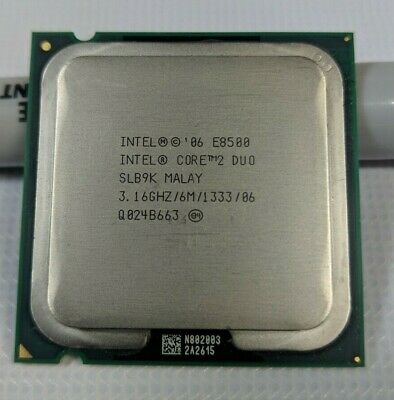 Intel SLB9K Core 2 Duo E8500 Socket 775 - پردازنده دو هسته ای Core 2 Due E8500 استوک