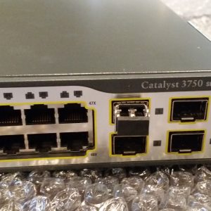 سوئیچ شبکه سیسکو ۴۸ پورت Cisco 3750-48PS-S استوک