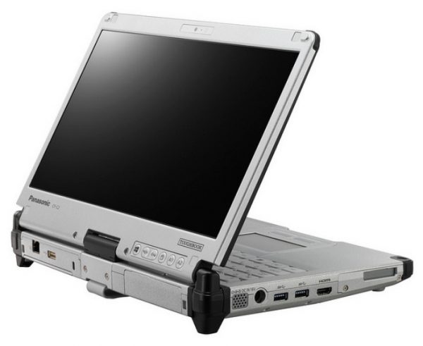 Panasonic Toughbook CF C2 02 600x491 - لپ تاپ صنعتی پاناسونیک Laptop Panasonic CF-C2 استوک