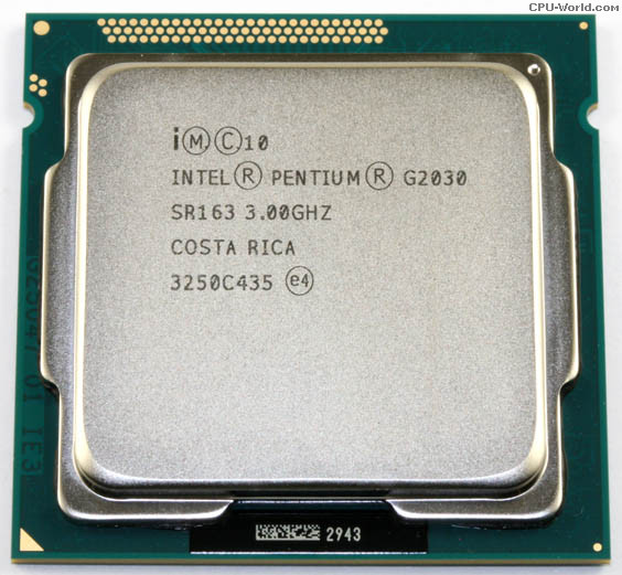 پردازنده Intel® Pentium® Processor G2030 استوک