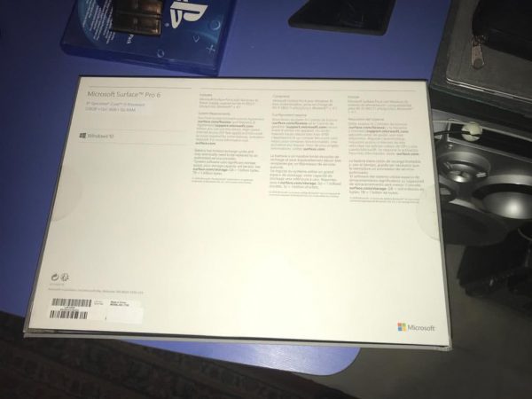 ماکروسافت سرفیس پرو6 Microsoft Surface Pro اوپن باکس