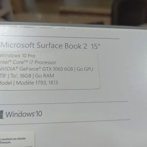 لپتاپ ماکروسافت بوک Microsoft Surface Book 2 15 اینچ استوک