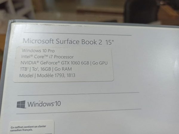 لپتاپ ماکروسافت بوک Microsoft Surface Book 2 استوک