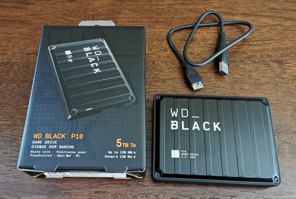 هارد ۵ ترابایت وسترن دیجیتال WD Black P10 5TB Game Drive استوک